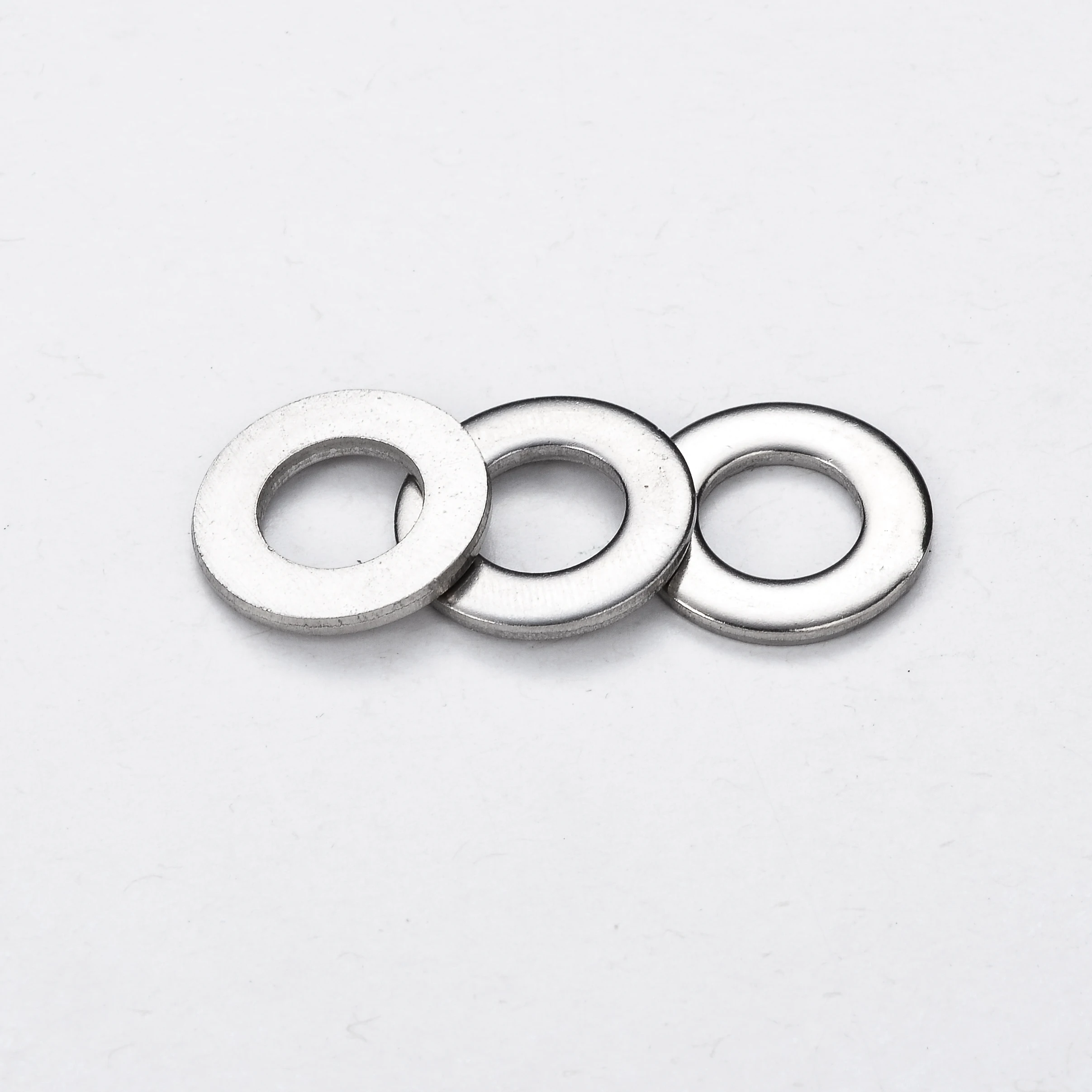 High quality pressure DIN 125 metal passivated 201/304/316 Stainless steel flat round hex spring flat washer