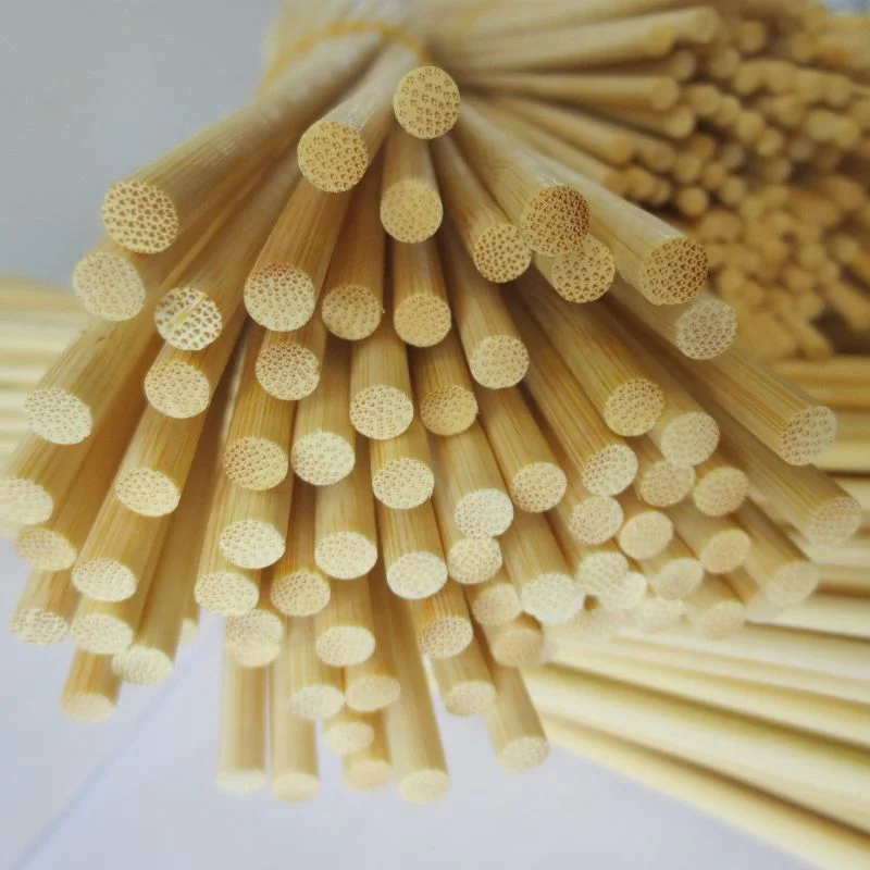 Bamboo Marshmallow Skewers No Point Skewer Stick Cotton Candy Corn Sticks for Automatic Cotton Candy Making