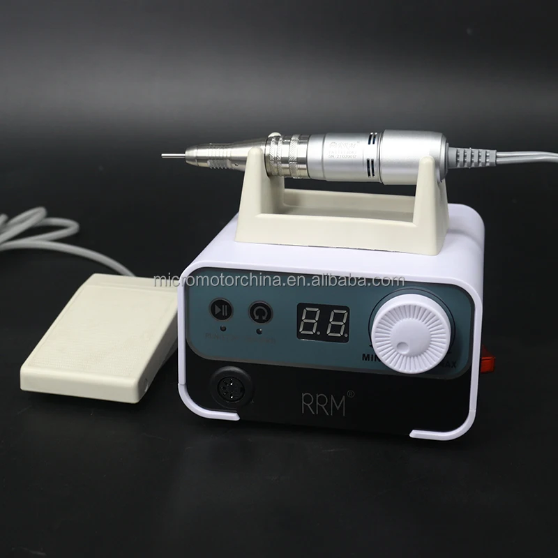 strongdrill 35000 rpm micromotor high speed LCD display electric nail drill kit nail drill machine