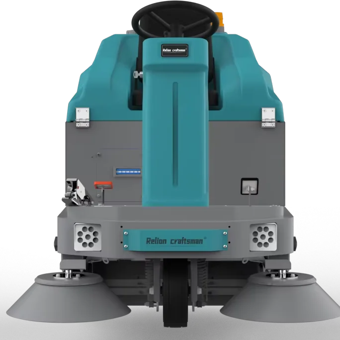 Street Cleaning Machine  Industrial Electric Parking Lot Outdoor Parking Lot Ride on Floor Sweeper Street  Road Sweeper