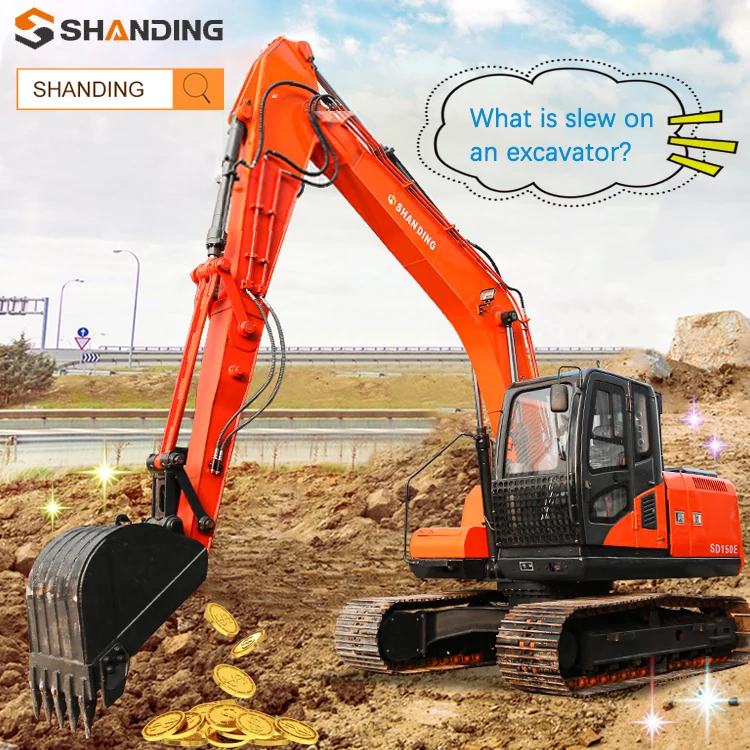 PROMOTION!! 15Ton Chinese Crawler Excavator with Hydraulic Breaker 33069Pounds OEM ODM excavator with 0.75cbm Bucket Capacity