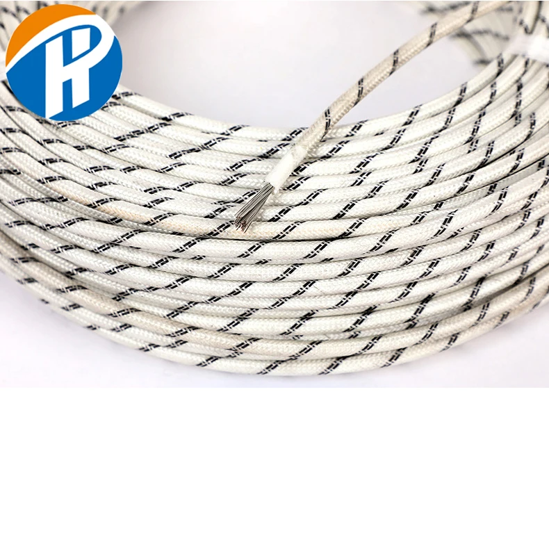 Customized size Fireproof 0.5mm 1.0mm 1.5mm 2.5mm 4.0mm braided copper wire braided silver Power Cables