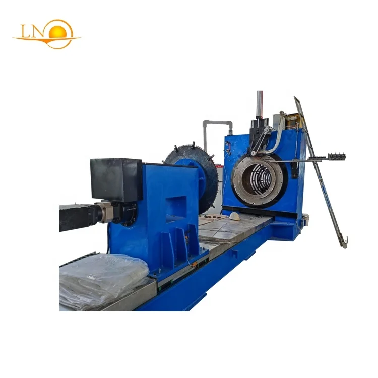 Automatic PLC Controlled water well screen winding welding machine