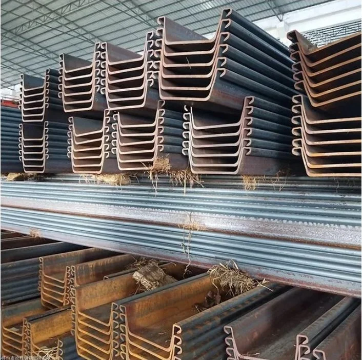 Steel Sheet Pile U/Z Hot And Cold Rolled Steel Sheet Pile
