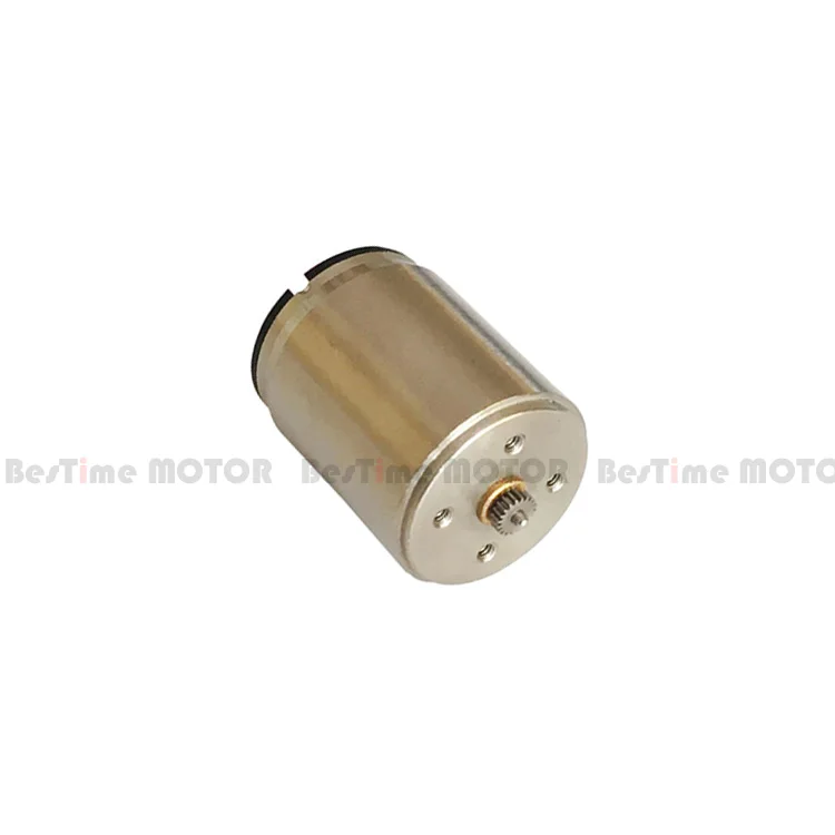 Small size 16mm 3 v 24 volt dc coreless brush motor