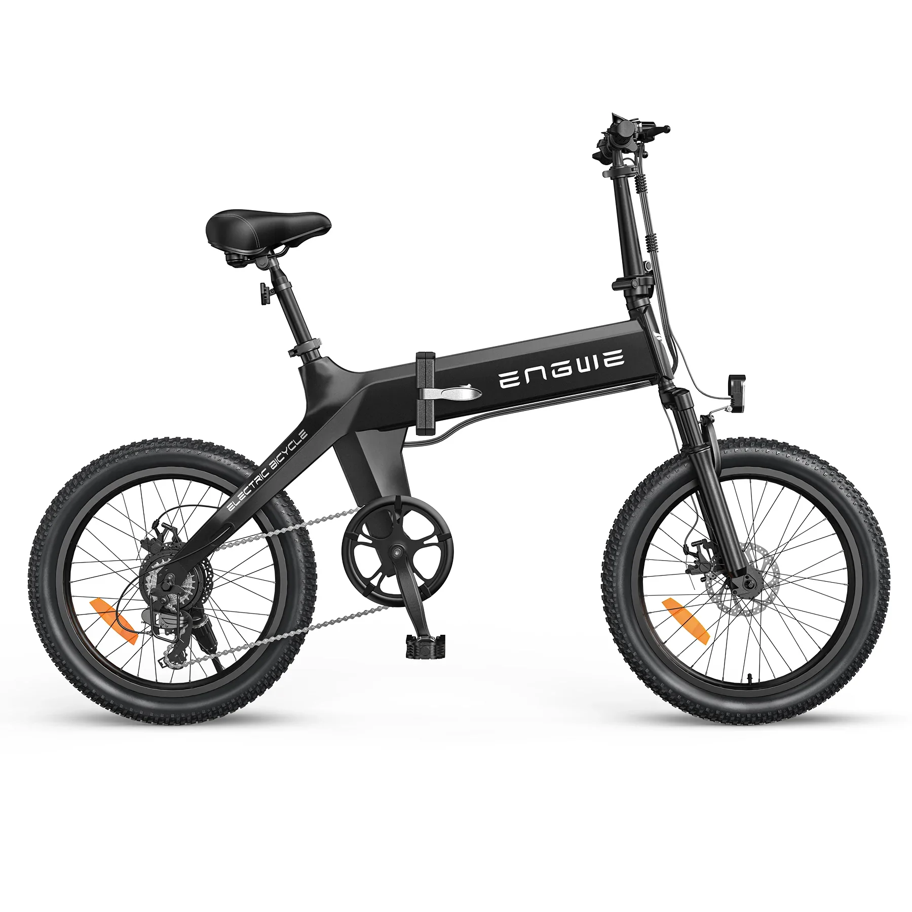EU 15.6Ah 250W Large capacity battery folding fat tire electric bike ebike bicycle engwe c20 pro