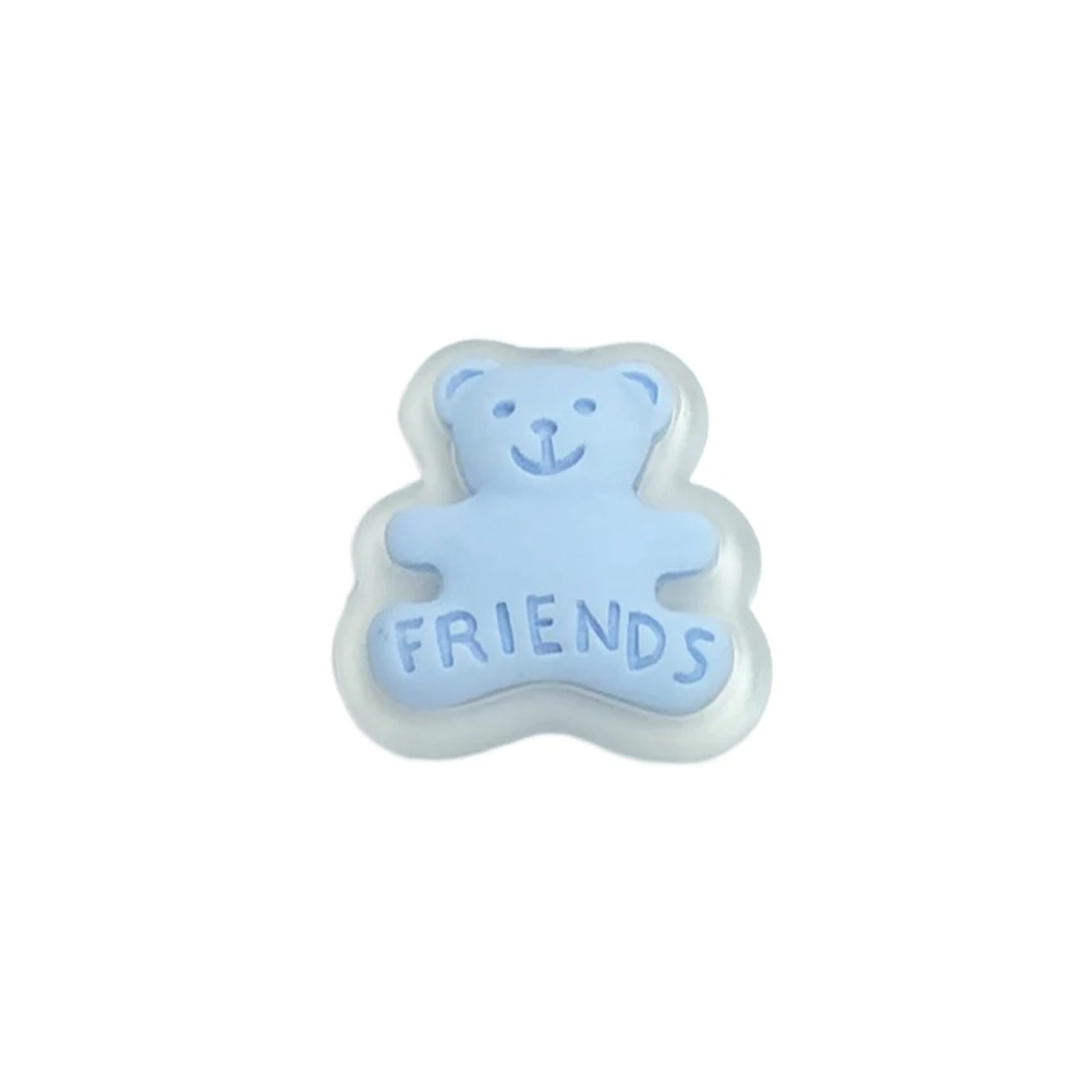 
Original Sources Cute Bear 3D Crystal Geometric Funny Mold Silicone Mold Resin Pendant Mold 