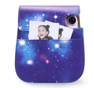 Lerp & White Film for Fuji Instax Mini 8/9 Camera Case Bag Starry Sky Style Backpack
