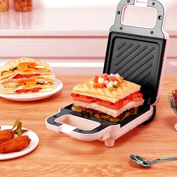 Small home multifunctional heating waffle machine, toaster
