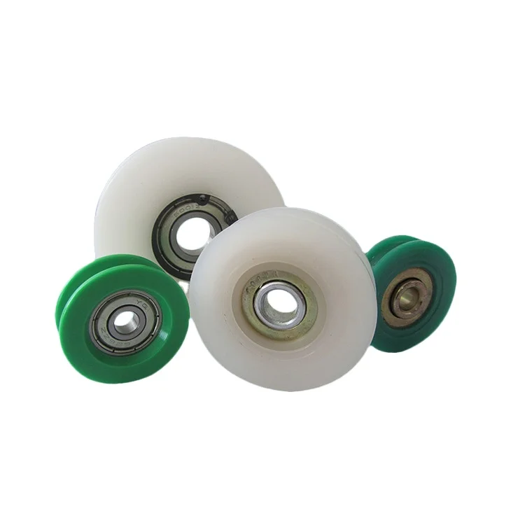 OEM nylon pulley wheels with bearings plastic roller for aluminum sliding door