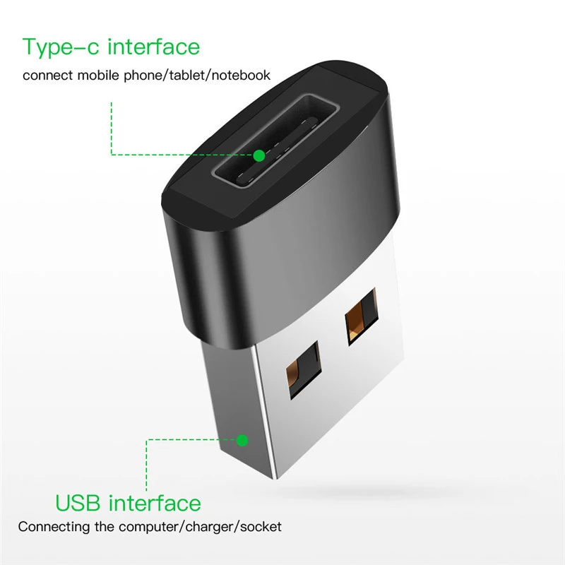  2021 usb-разъёмы штепсельного и розеточного типа C гнездовой разъем зарядное устройство преобразователь Type-C переходник USBC USB-C к