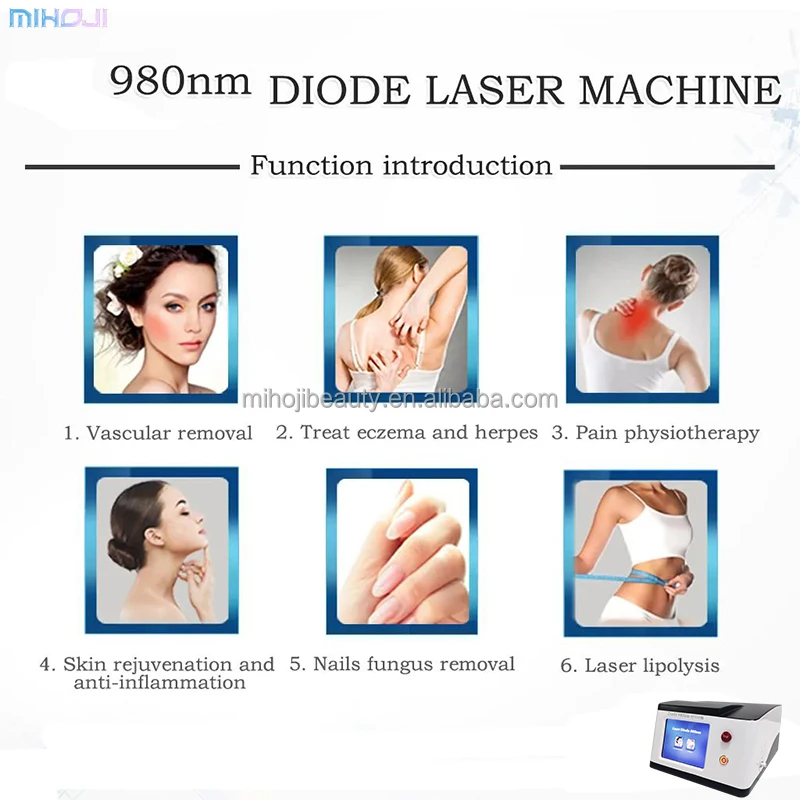 1470 nm body slimming korean laser removal spider veins 980nm diode laser spider vein removal machine