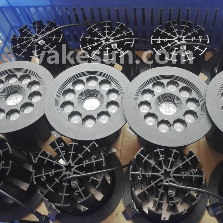 Gem Jewelry Anti-dazzle heat sink 40w led downlight 4/6 inch recessed lighting led ceiling light fixture