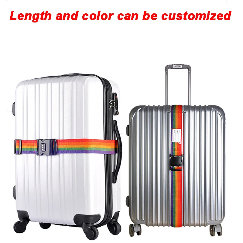Custom Length New Travel Luggage Bag Adjustable Belt Password 3 DigitalLuggage Strap