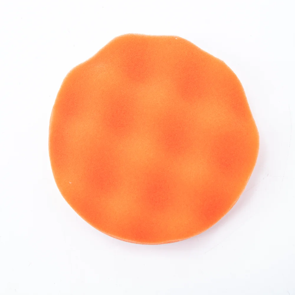 Automobile polishing disc wheel hub polishing wheel conical sponge wheel wave polishing pad