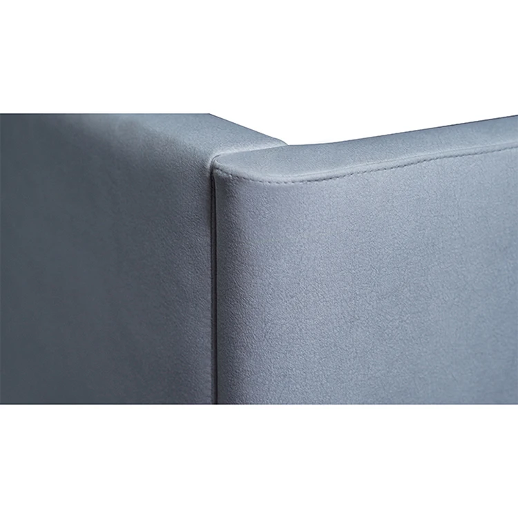 Headboard and adjustable bed frame with PU leather