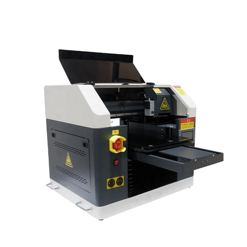 High Resolution Mini UV Printer Small Desktop A3 UV Flatbed Printer For Label Sticker Printing