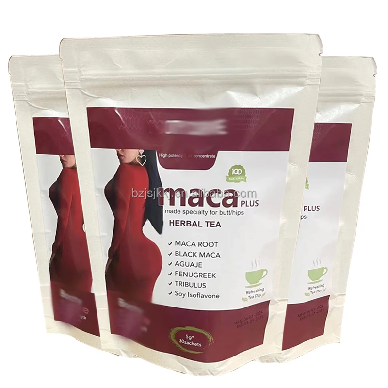 OEM ODM Maca Plus Tea Butt Hips Enlargement Hip Booster Butt Enhancement Bigger Hip And Butt Enlargement Herbal Tea
