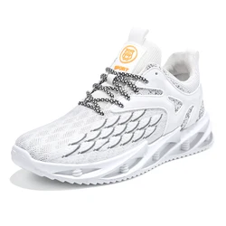 Adit Spring Autumn Style Soft Fashion Sneakers Accept Customized Fitness Walking Shoes Casual Lace Up White Running Shoes Men