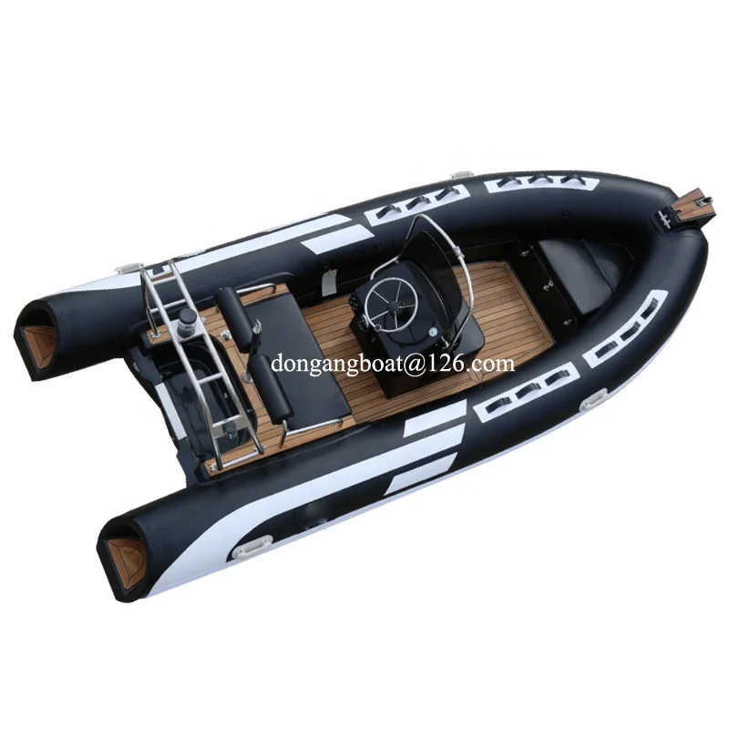 16ft rib boat 480 speed rib inflatable boat with center console china hypalon sport rib boat fiberglass hull for fishing 4.8m