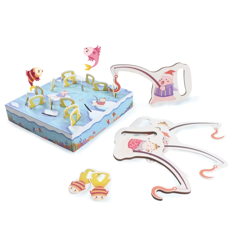 Classical Best Price Manufacturer Customized Educational Instantaneous memory ability Board Game Print eco wooden pieces Custom