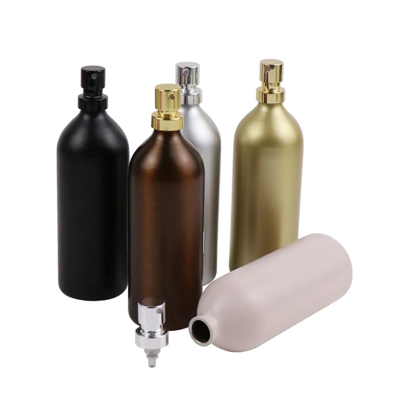 Wholesale 100ml 150ml 200ml 250ml aluminum bottle for empty cosmetic packing