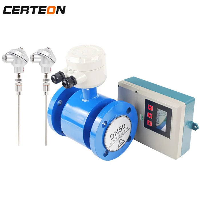Factory Price Manufacturer btu IP65 digital smart magnetic heat meter electric Mag Calorimeter energy meter for chilled water