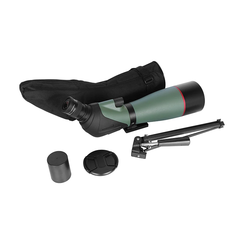 (BM-SC33B )High Power 20-60X80 outdoor Super Clear Waterproof HD Big Eye FMC Lens  BAK4 Prism Target Birding spotting scope