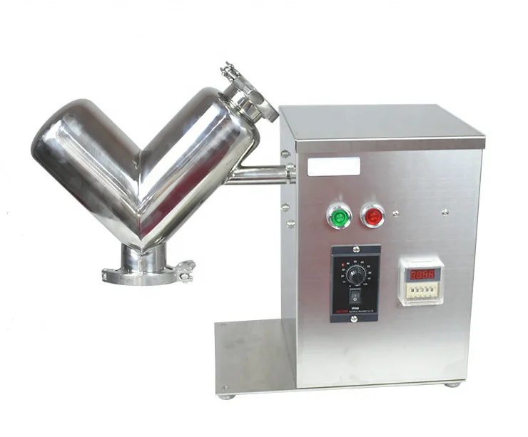 VH-2 Mini Powder Mixer V Blender Dry Powder Mixing Machine