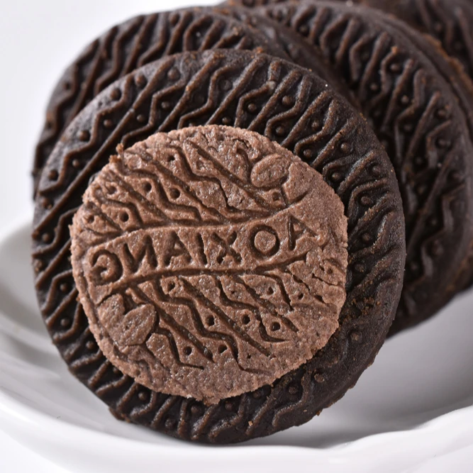 Cookies Manufacturers 220g Chocolate Delicious Cream Cracker Cookies Biscuits