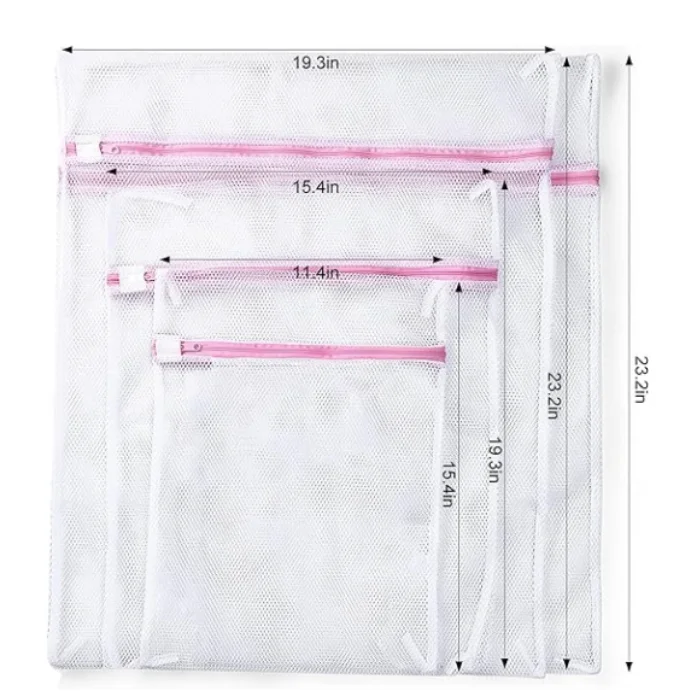 Custom Mesh Laundry Bag Hotel Laundry Mesh Bag Laundry Wash Bags for Dirty Clothes Washing Socks Underwear Travel Storage