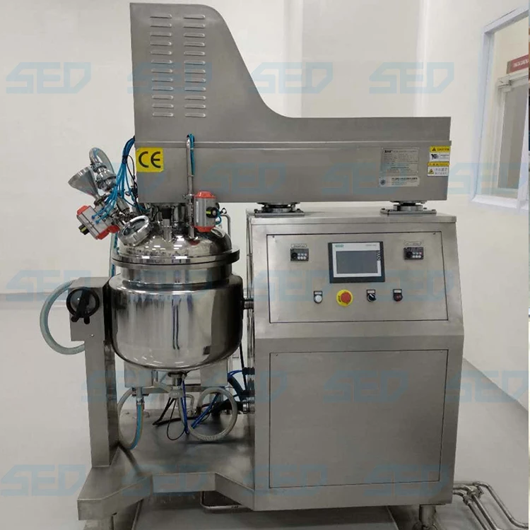 Small Scale Vacuum Emulsifying Mixer Homogenizer with Easy Operation