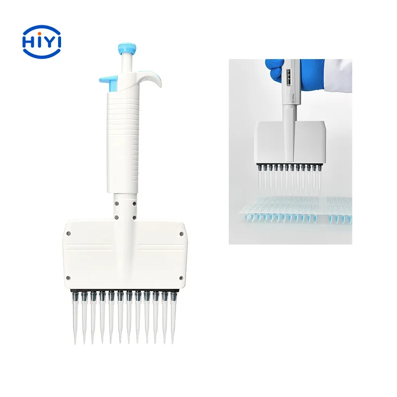 HiYi MicroPette Plus Best Suited For clinical Diagnostics 12-channel Adjustable Volume Mechanical Pipette