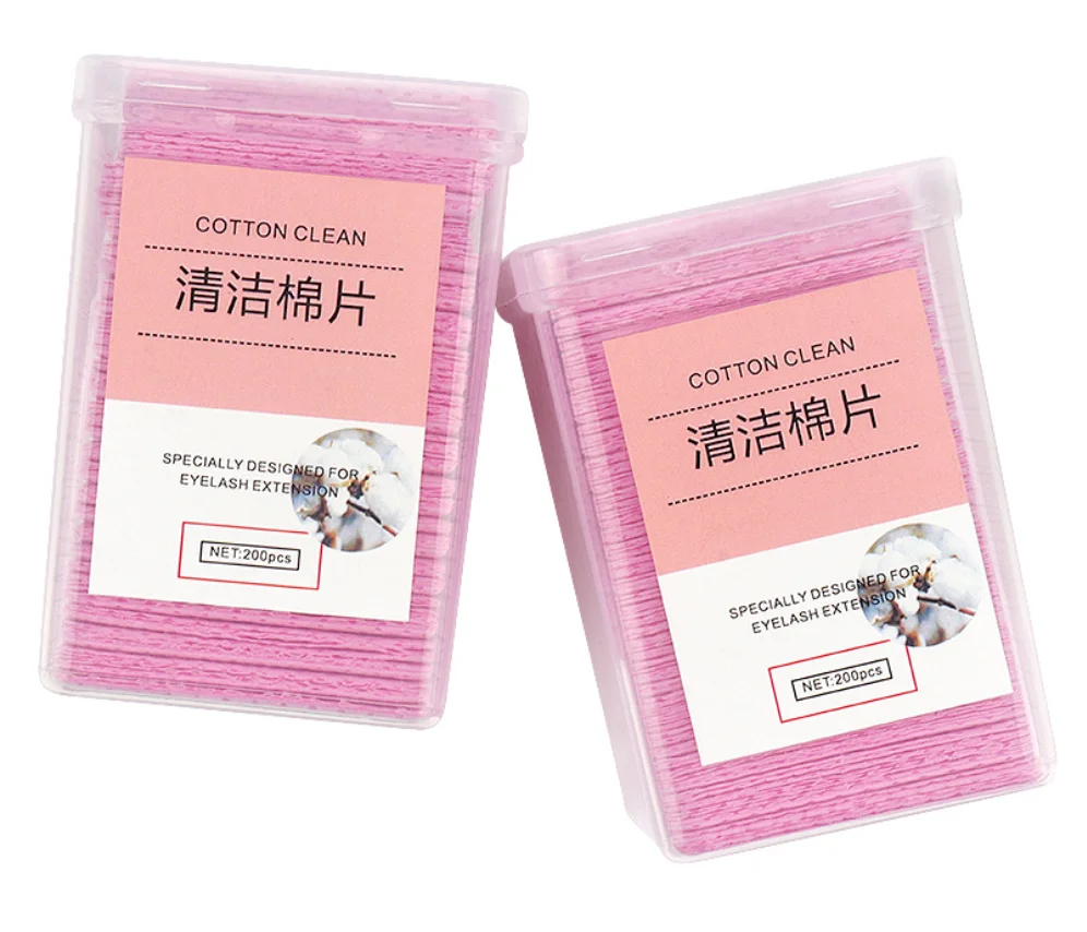 2022 Factory  Price  Non-Woven Fabric Nail wiping pad Nail Wipes Lint free 100% Cotton Napkins Private Label Nail Polish Wipes