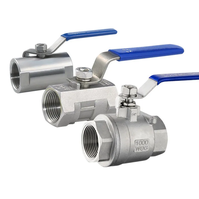 
Good quality 2pc Stainless steel NPT Threaded End MINI ss Ball valve 