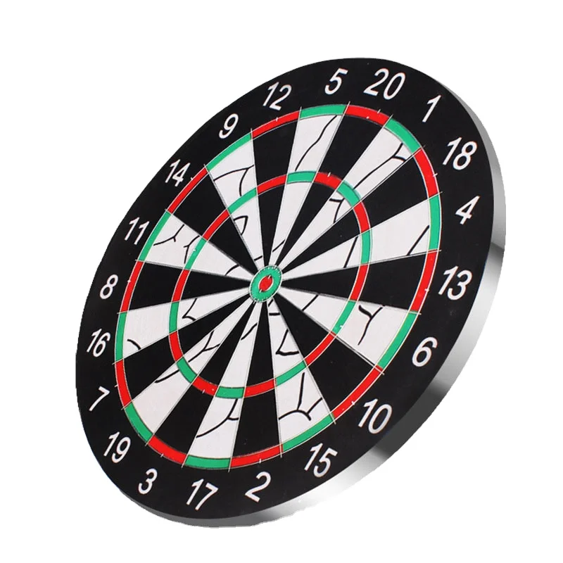 Factory  customization Wholesale 18 Inch Double Sided Dart Board For Sisal  Board Game For Children Darts Board Pins