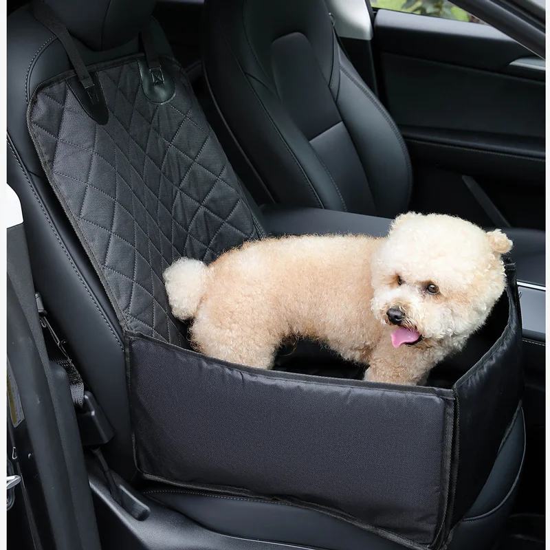 Joypet Pet Travel Waterproof Pad Back Seat Breathable Mesh Hammock Adjustable Dog Car Seat Extender With Storage