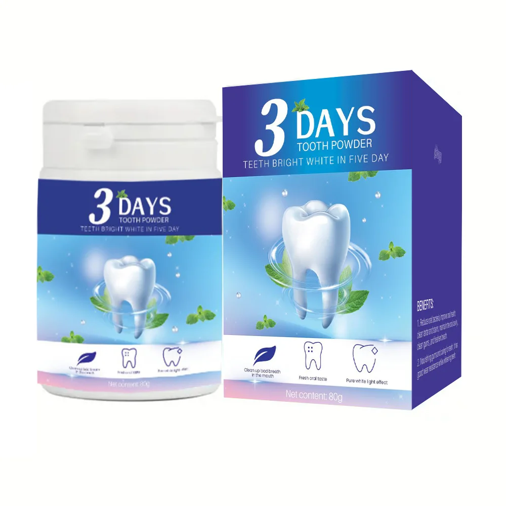 Wholesale Private Label Easy Teeth Whitening Product Essence 80 ML Teeth Whitening Powder