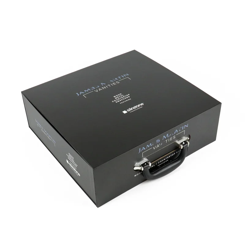 premium design customized suitcase gift box jewelry cosmetic cardboard reusable packaging boxes mini suit case box with handle