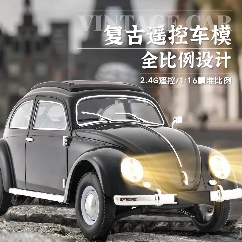 2024 New Arrival 1/16 D62 Mini Large Retro Model Vintage Car Remote Control Car Model Toy Car for Kids
