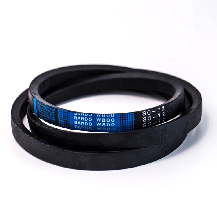 Kubota combine harvester spare parts crawler rubber bando v belt for sale