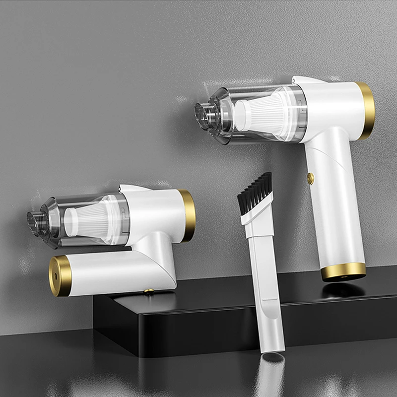 9000Pa Hot sale convenient useful Mini Rechargeable Vacuum cleaner Car auto handheld Clean