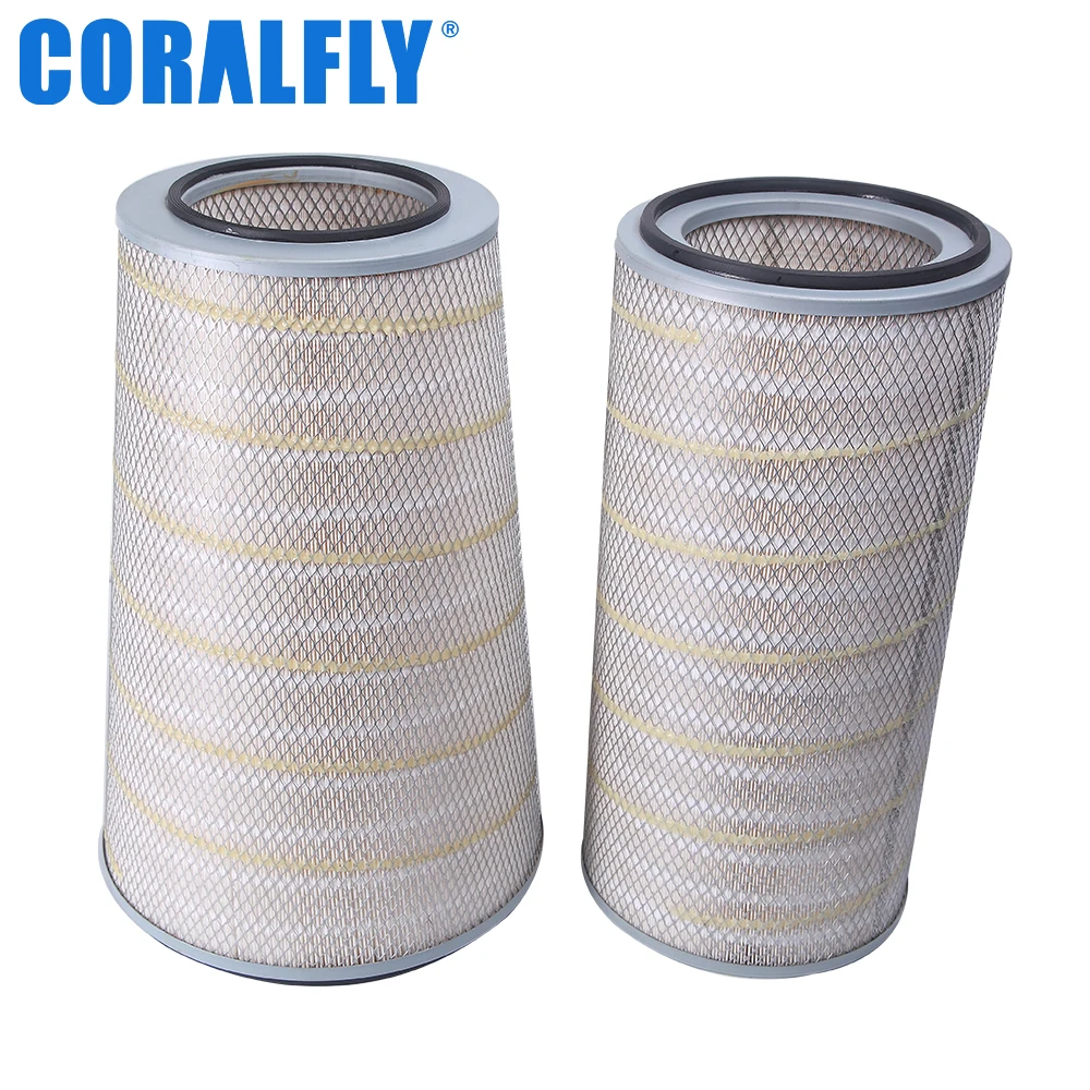 CORALFLY OEM/ODM оптовые продажи запчасти для фильтра двигателя экскаватора воздушный фильтр PA2521 P181028 AF979M 3I0782 3I0911 Caterpillar