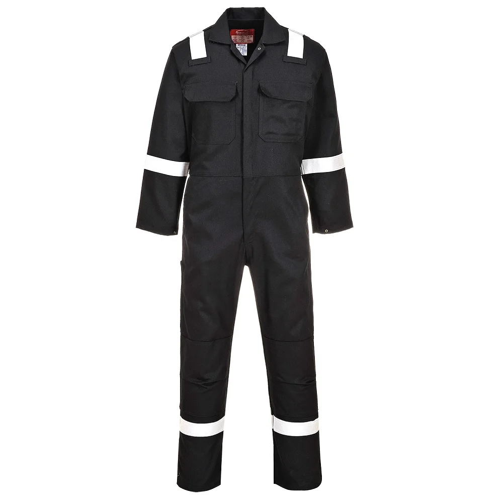 Wholesale multiple color polyester/cotton overalls fire retardant workwear work industry construction workwear overall