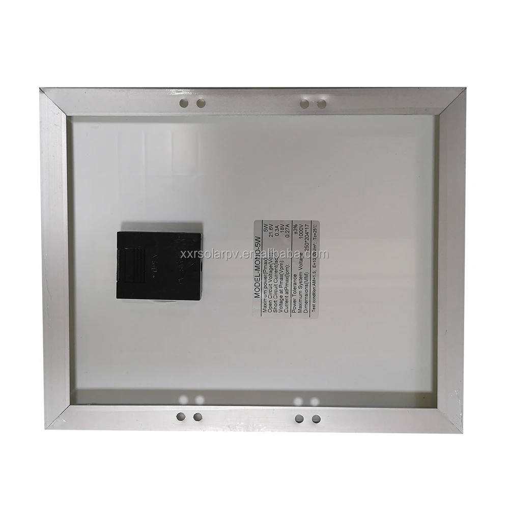 60w customized SunPower glass solar panel with AL-frame