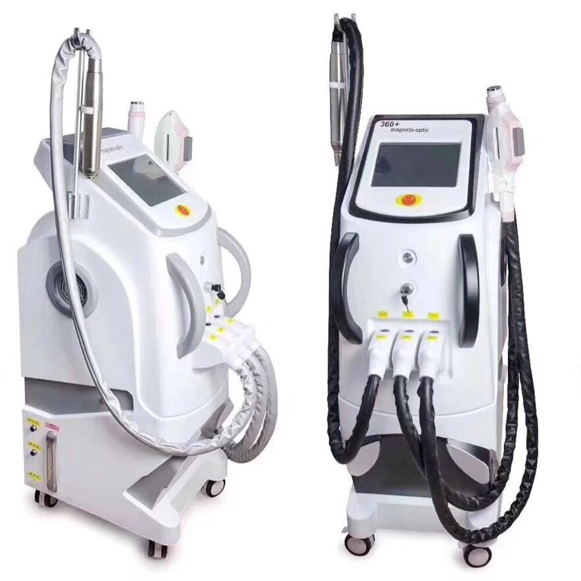 Laser picosecond q switched nd yag opt rf pico laser cleaning 3 in 1 multifunctional beauty machine