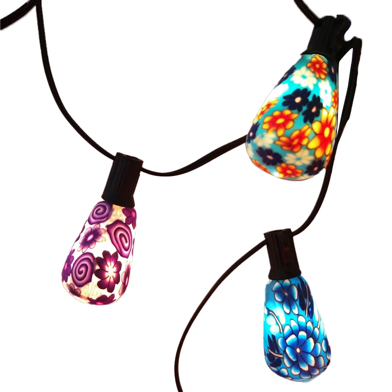 
Hot selling high quality Different kinds of stained glass lamp 