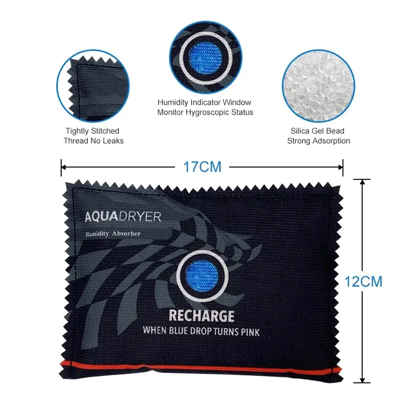 Silica gel desiccant bead moisture absorber bags humidity remover bag keep dry desiccant silica gel for car