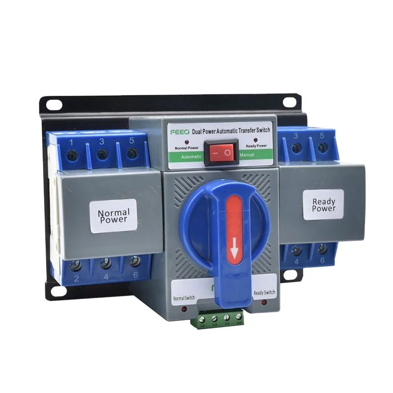 Ats controller 3 phase electrical changeover switch