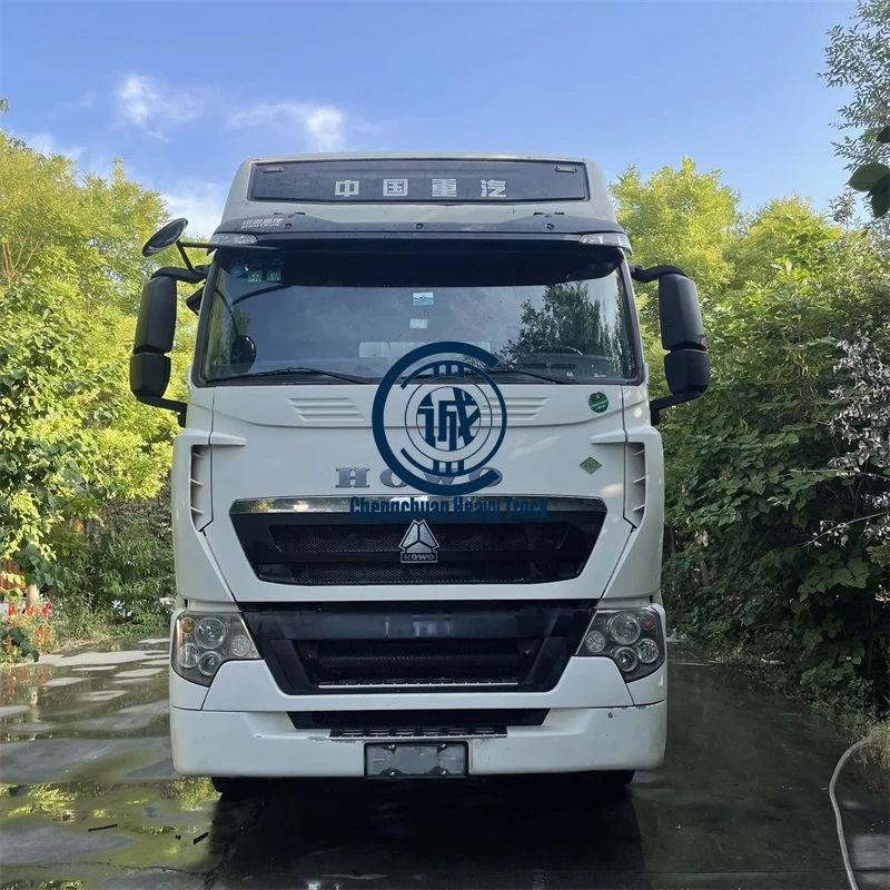 HOWO T7 Used 430HP CNG 6X4 Tractor Tow Euro 5 CNG Truck Hot Sale in Uzbekistan High Proof Long Distance Transport
